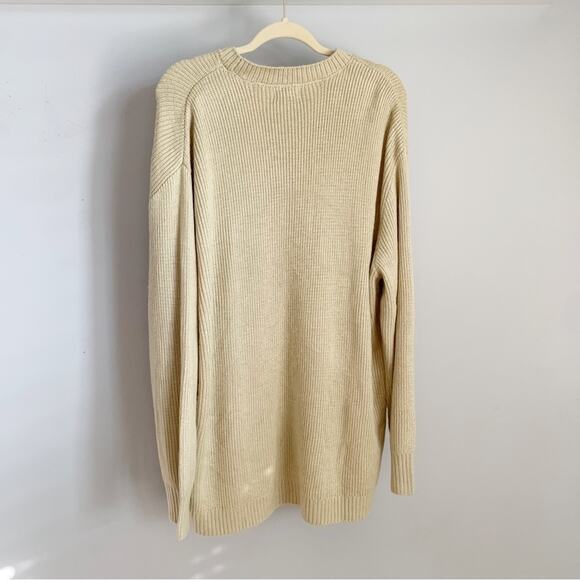 WeWoreWhat Oversize Crew neck Sweater L/XL NWT - Picture 3 of 7